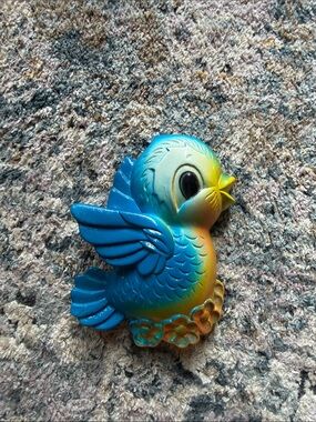 Vintage Miller Studio Chalkware Bluebird Wall Decor